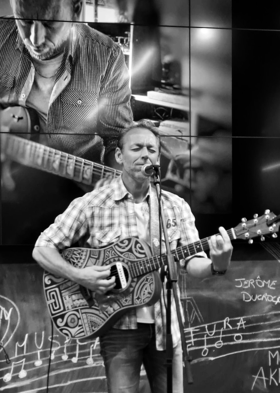 Jérôme Ducrocq "Djer" — Guitare · Basse · Chant — Les Inouis